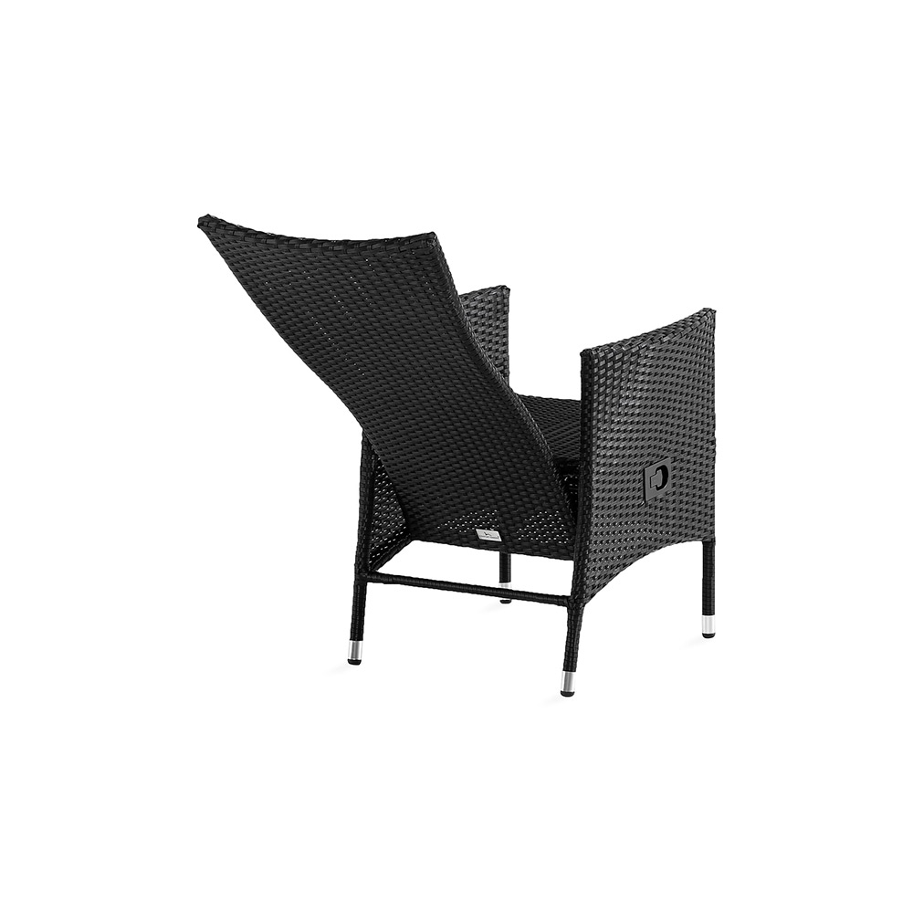 Positionsfåtölj Comfort Garden Jenny Ställbar Svart