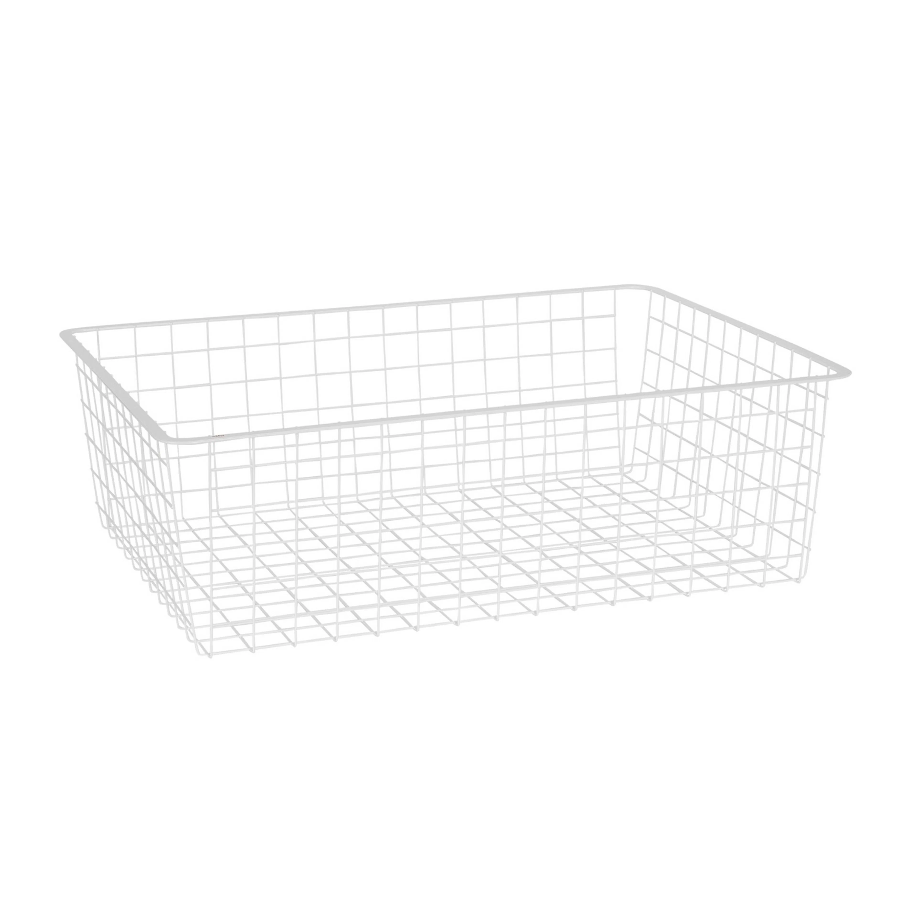Trådback för Utdragsram B: 60 D: 40 H: 18 vit Vit, HxDxB: 185x427x580 mm