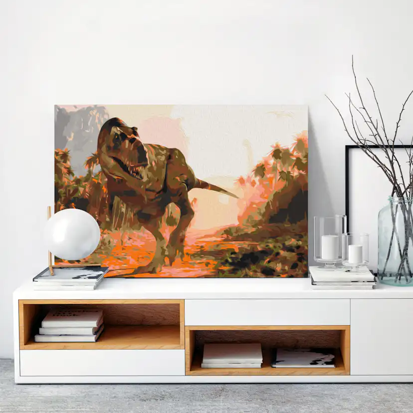 Gör-det-själv Målningar Arkiio Dangerous Dinosaur