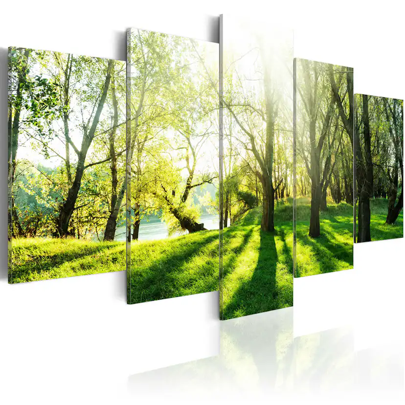 Akrylglastavla Arkiio Green Glade