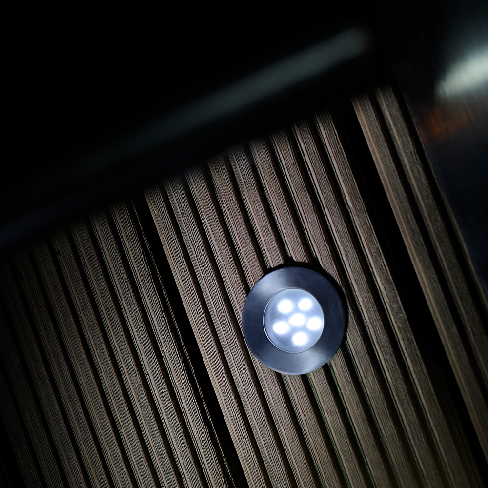 Decklight Gardenlights Brevus X1 Vit LED