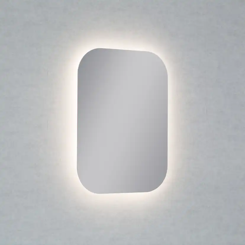 Spegel Vidi Liso med LED-belysning