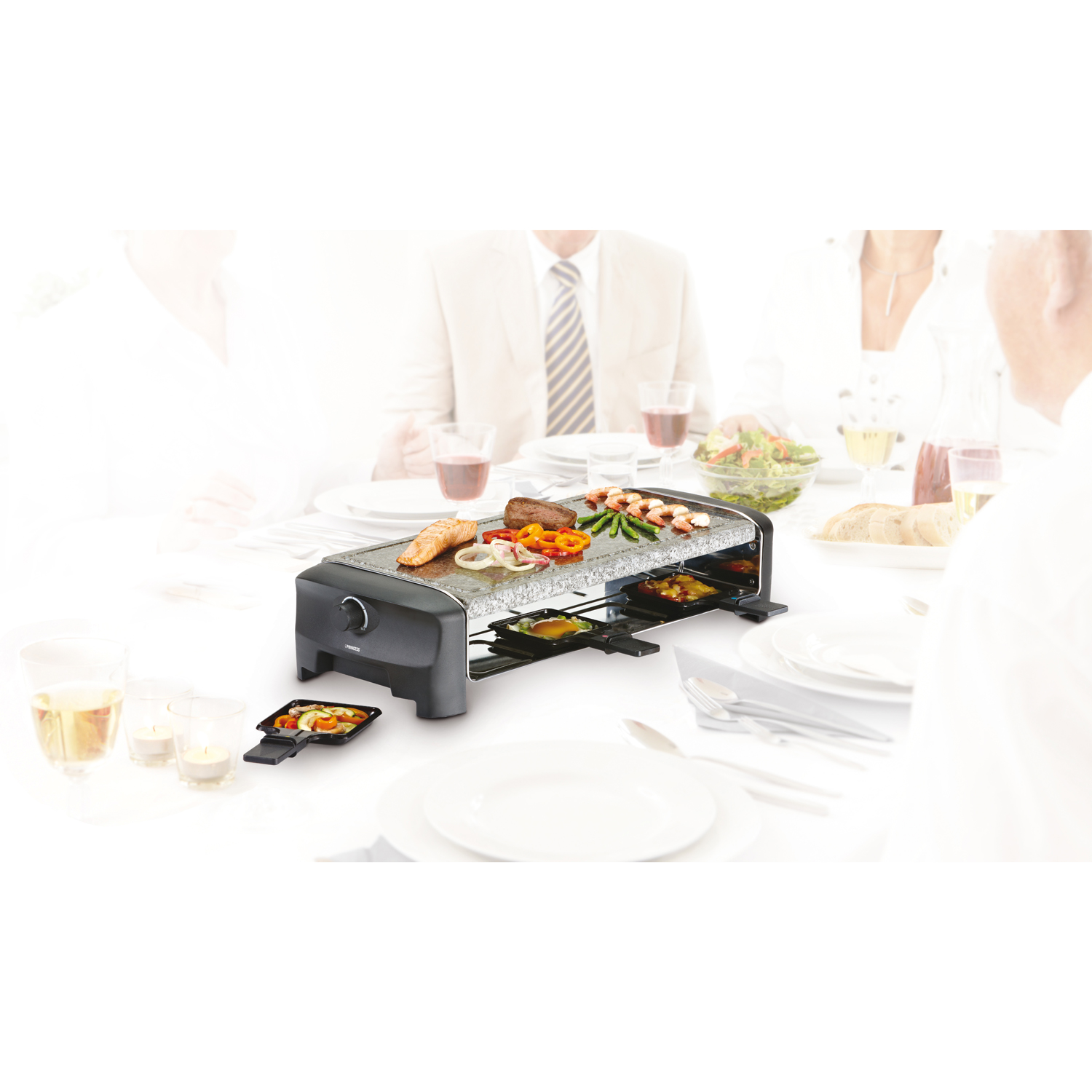 Raclette 8 Princess Stone Grill Party