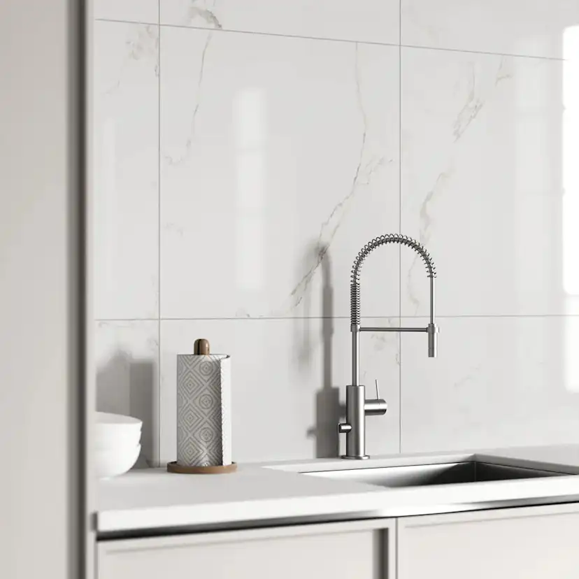 Klinker Tenfors Carrara Marmor Blank 60x60