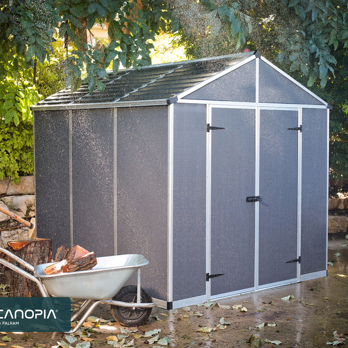 Redskapsbod Canopia by Palram Rubicon 5,4 m²