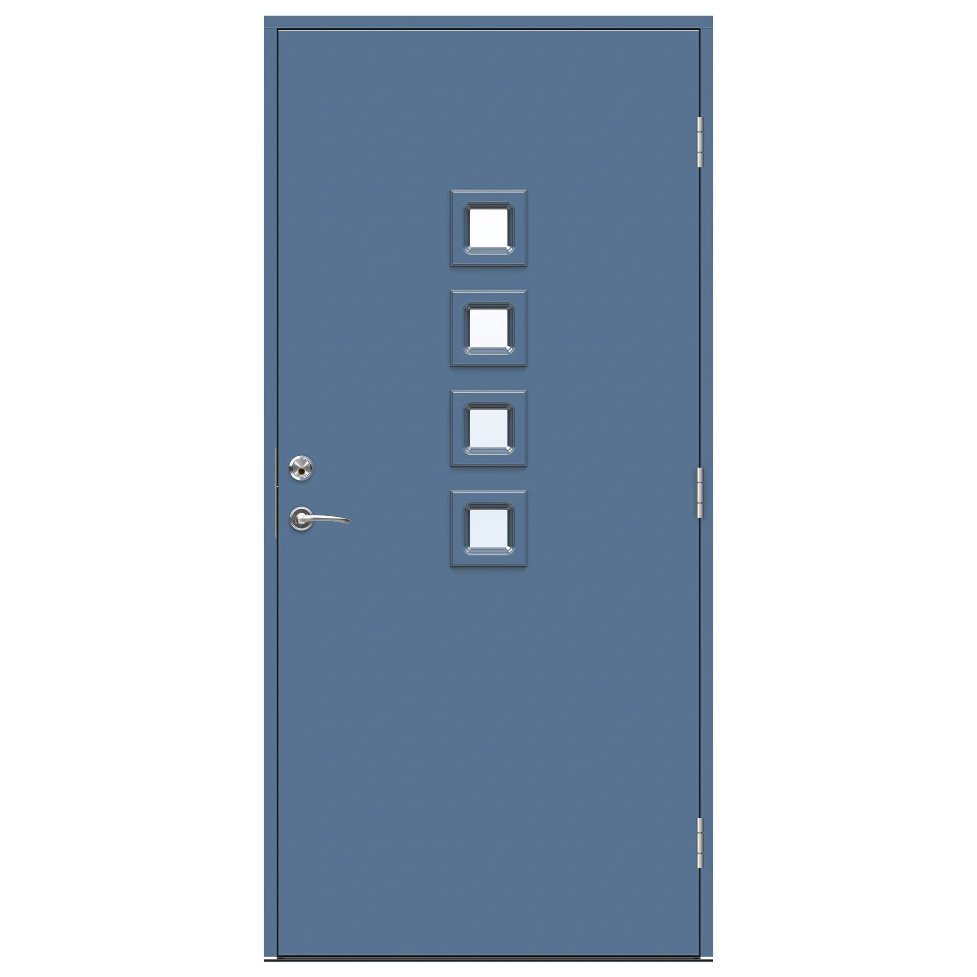 YD Advance-Line Nordic Oslo 10x21-S-5020-R90B, H 100x210 Höger NCS-S-5020-R90B