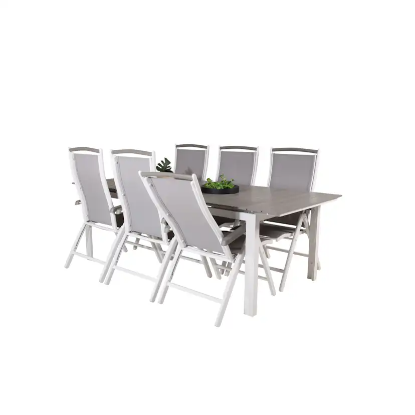Matgrupp Venture Home Lova 224/324 med 6 Aleyna Stolar
