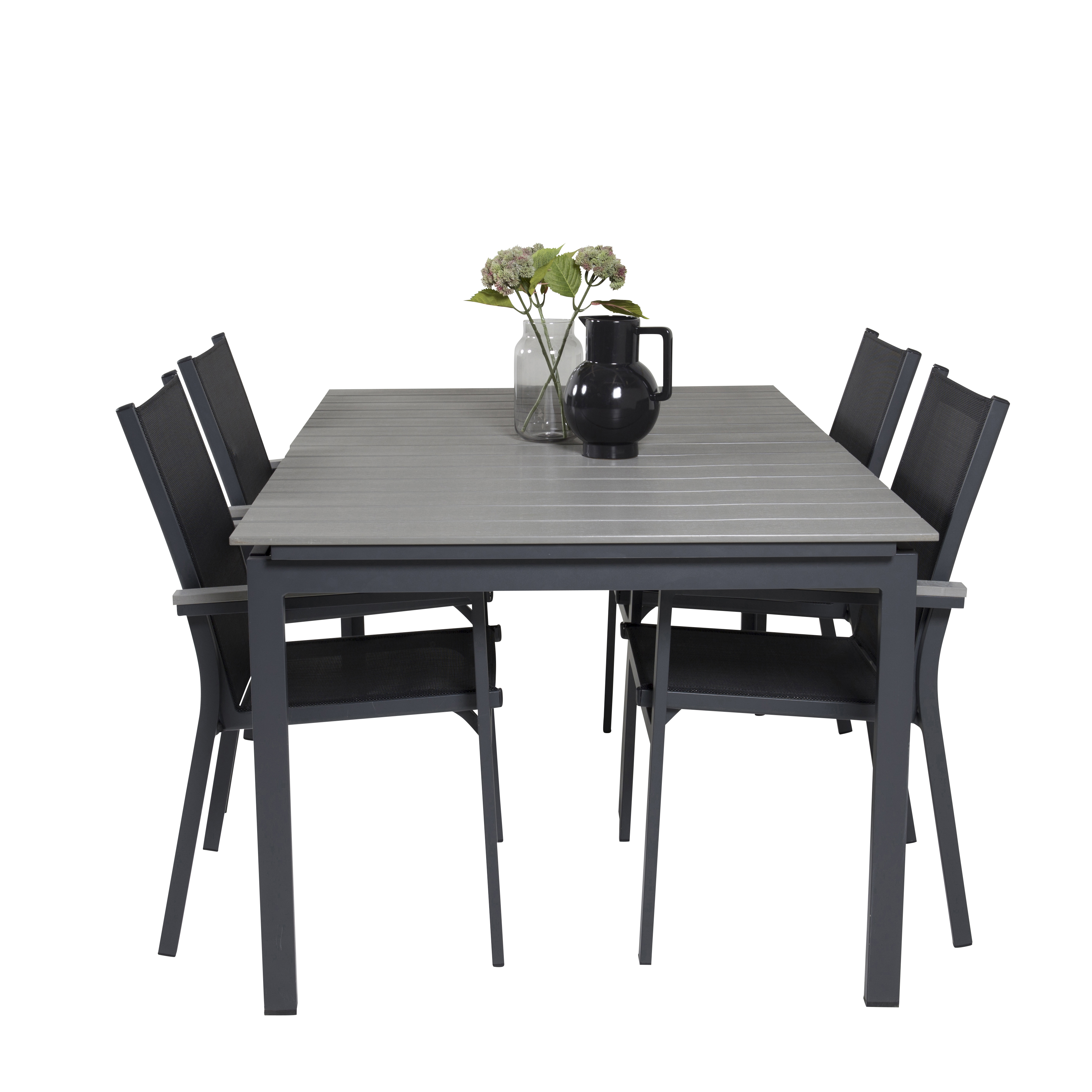Matgrupp Venture Home Lova 160/240 med 4 Pincy Stolar