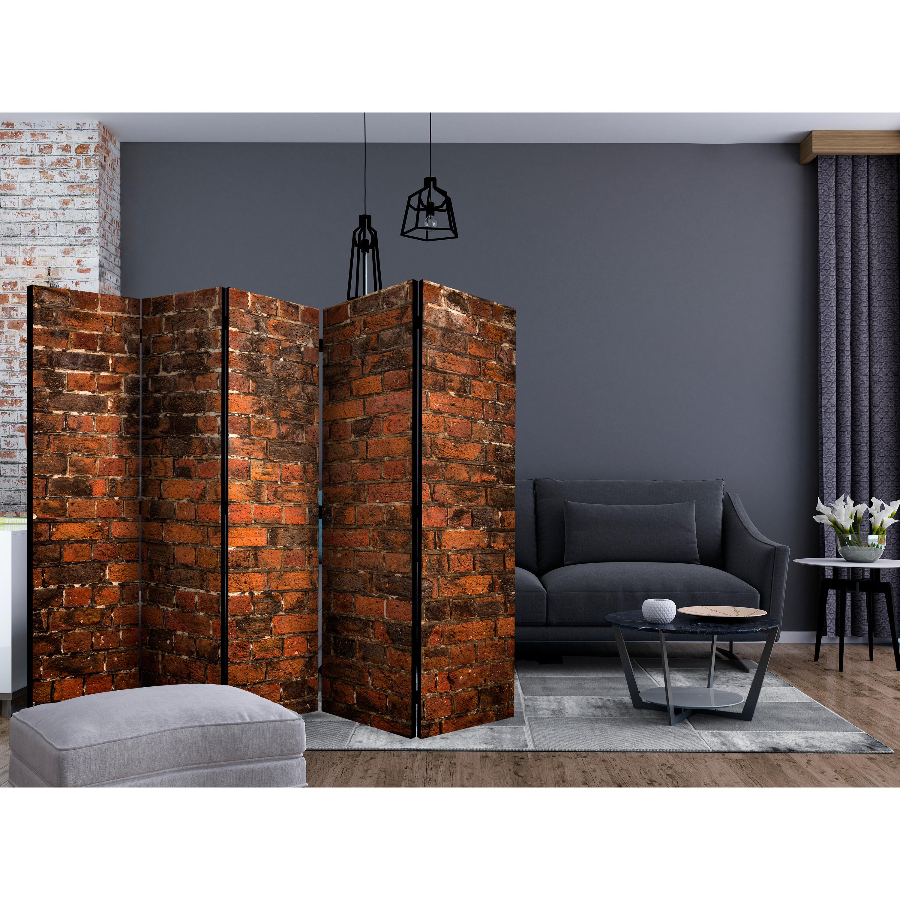 Rumsavdelare Arkiio Old Brick Wall II 225x172 cm