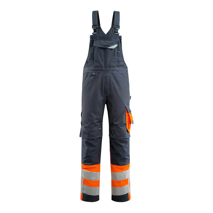 Hängselbyxor med knäfickor Mascot Safe 15669-860