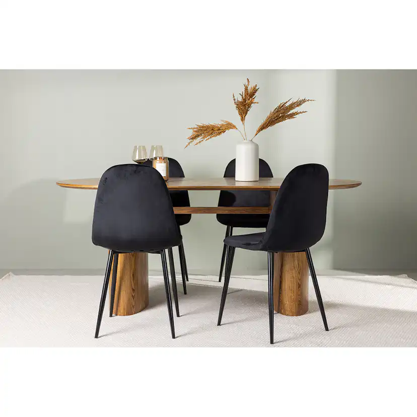 Matgrupp Venture Home Isolde med 4 Polar Stolar