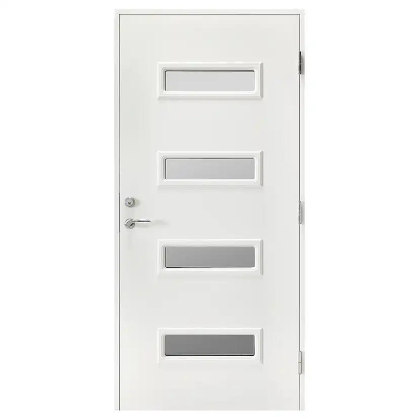 Ytterdörr Br. Johansson SY127 Sotat Glas
