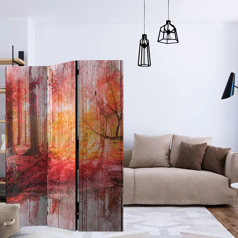Rumsavdelare Arkiio Autumnal Forest 135x172 cm