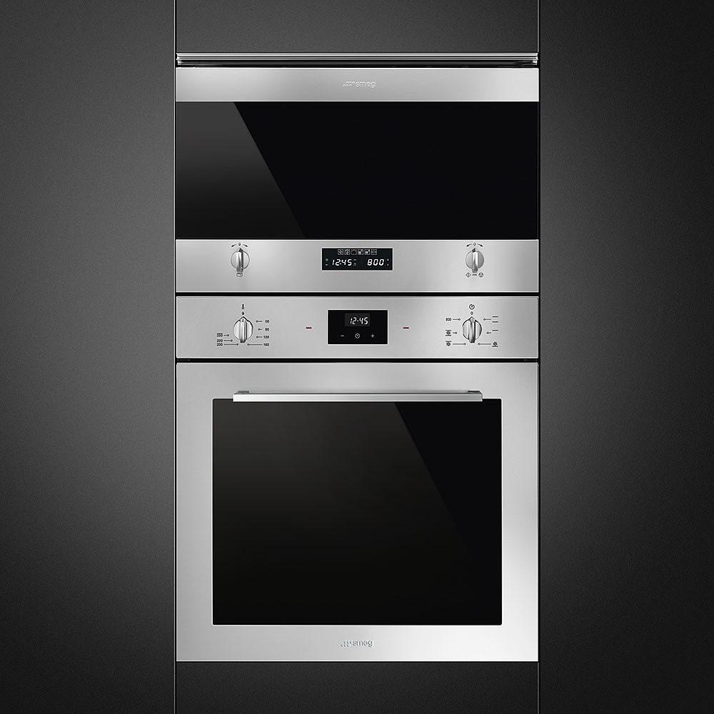 Mikrovågsugn Smeg Classic MP322X1 Integrerad Micro med Grillfunktion