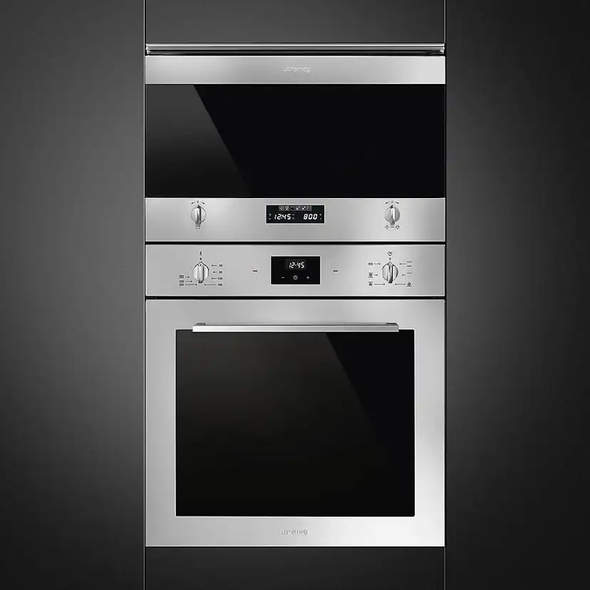 Mikrovågsugn Smeg Classic MP322X1 Integrerad Micro med Grillfunktion