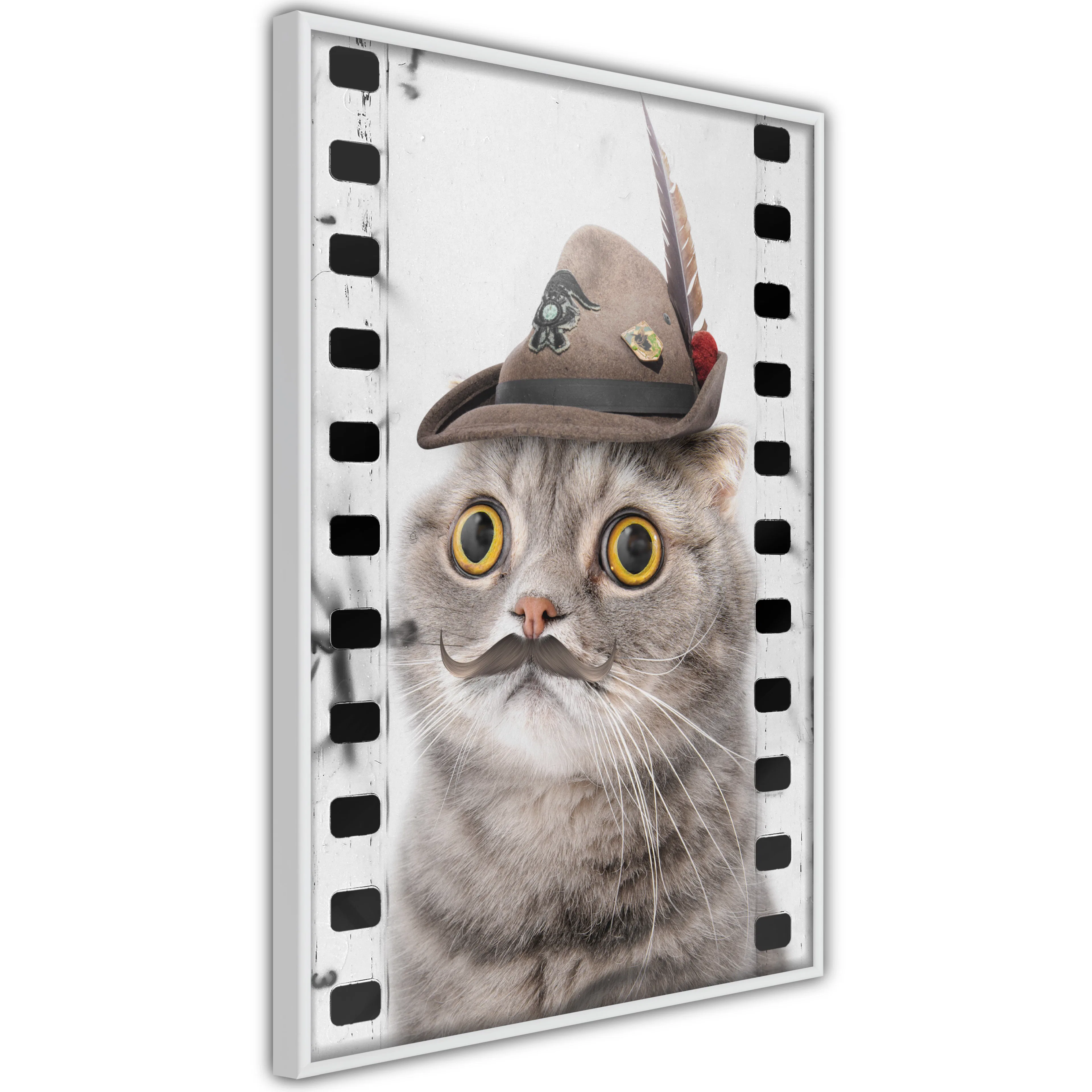 Poster Artgeist Affisch Cat In Hat