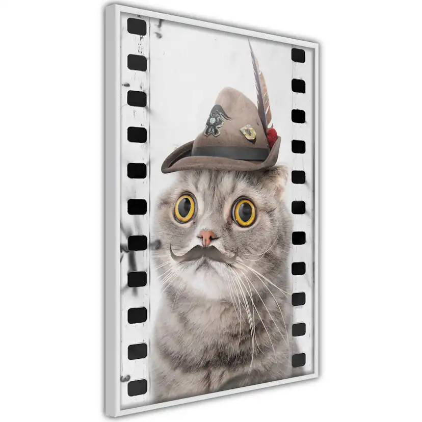 Poster Artgeist Affisch Cat In Hat