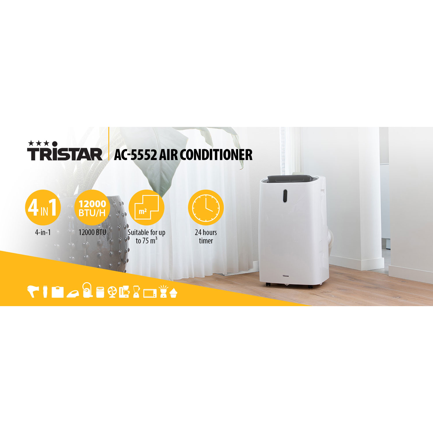 Luftkonditionering AC Tristar AC-5552