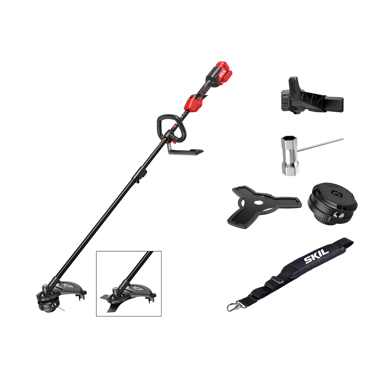 Röjsåg SKIL 0260 CA Kolborstfri Batteridriven