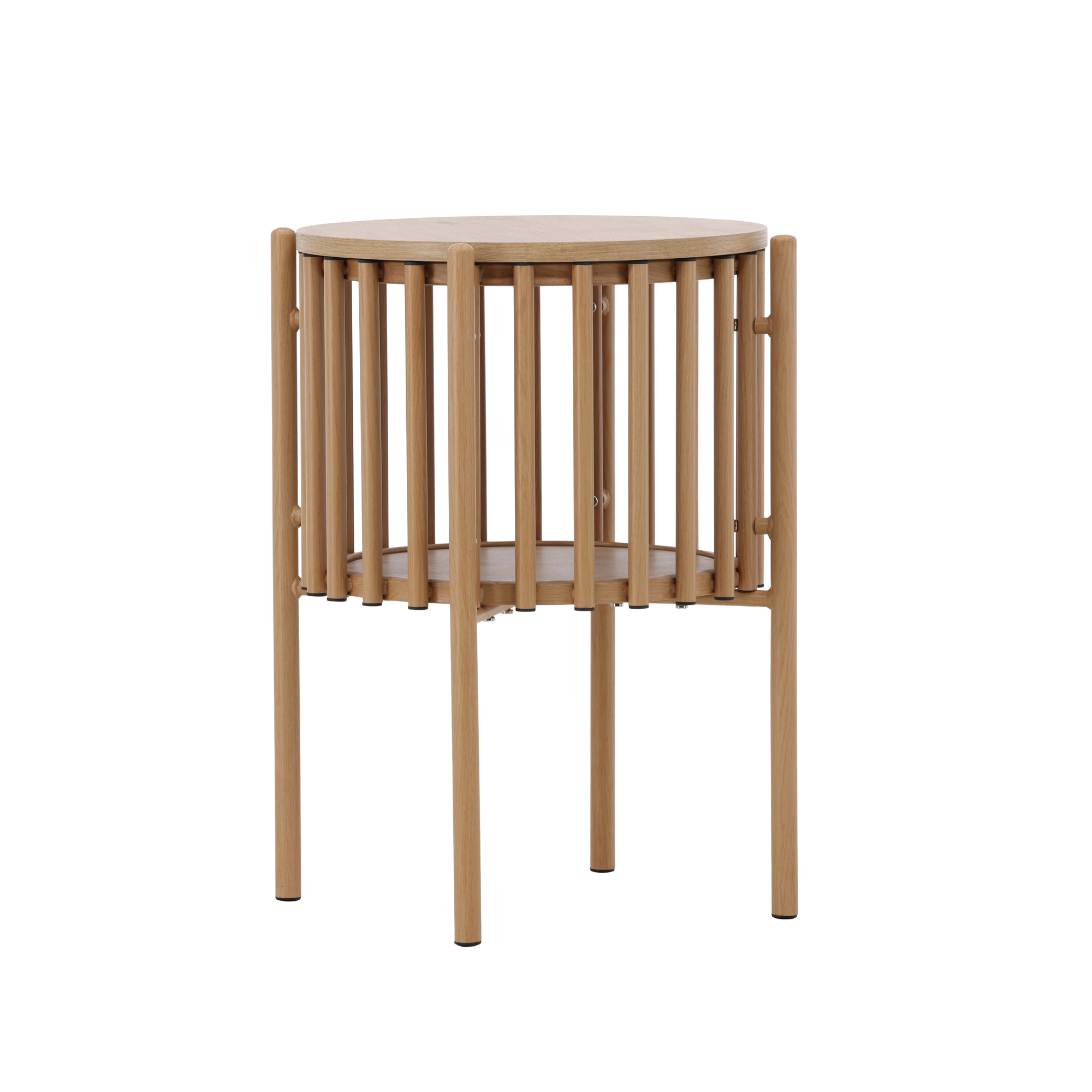 Sidobord Venture Home Rubbo Ø45x65 cm med Förvaring