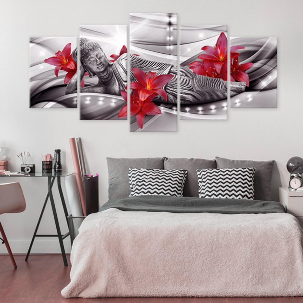 Tavla - Relaxing Buddha  100x50 100x50 cm