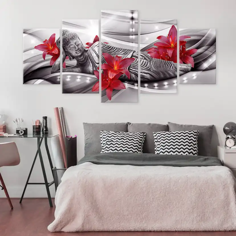 Tavla - Relaxing Buddha 100x50 100x50 cm