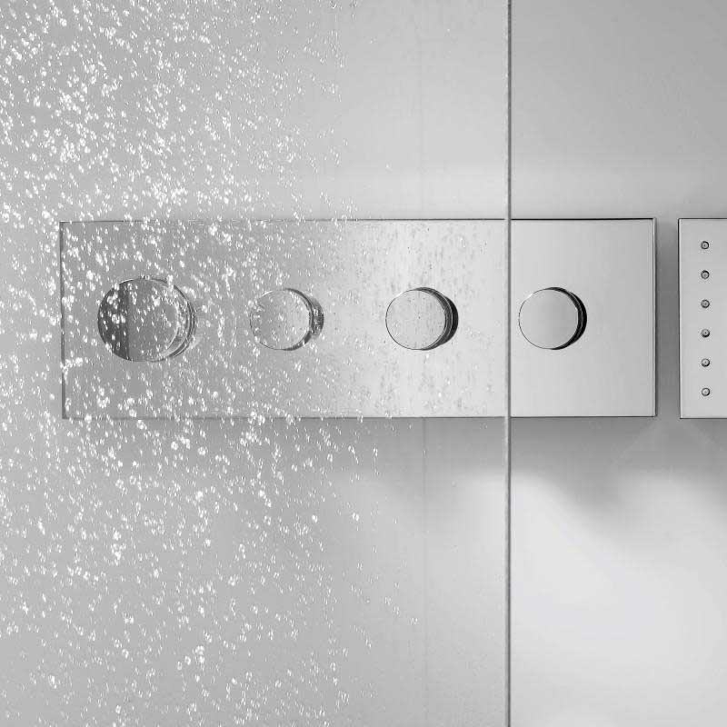 Termostatmodul Axor ShowerCollection Square för Inbyggnad