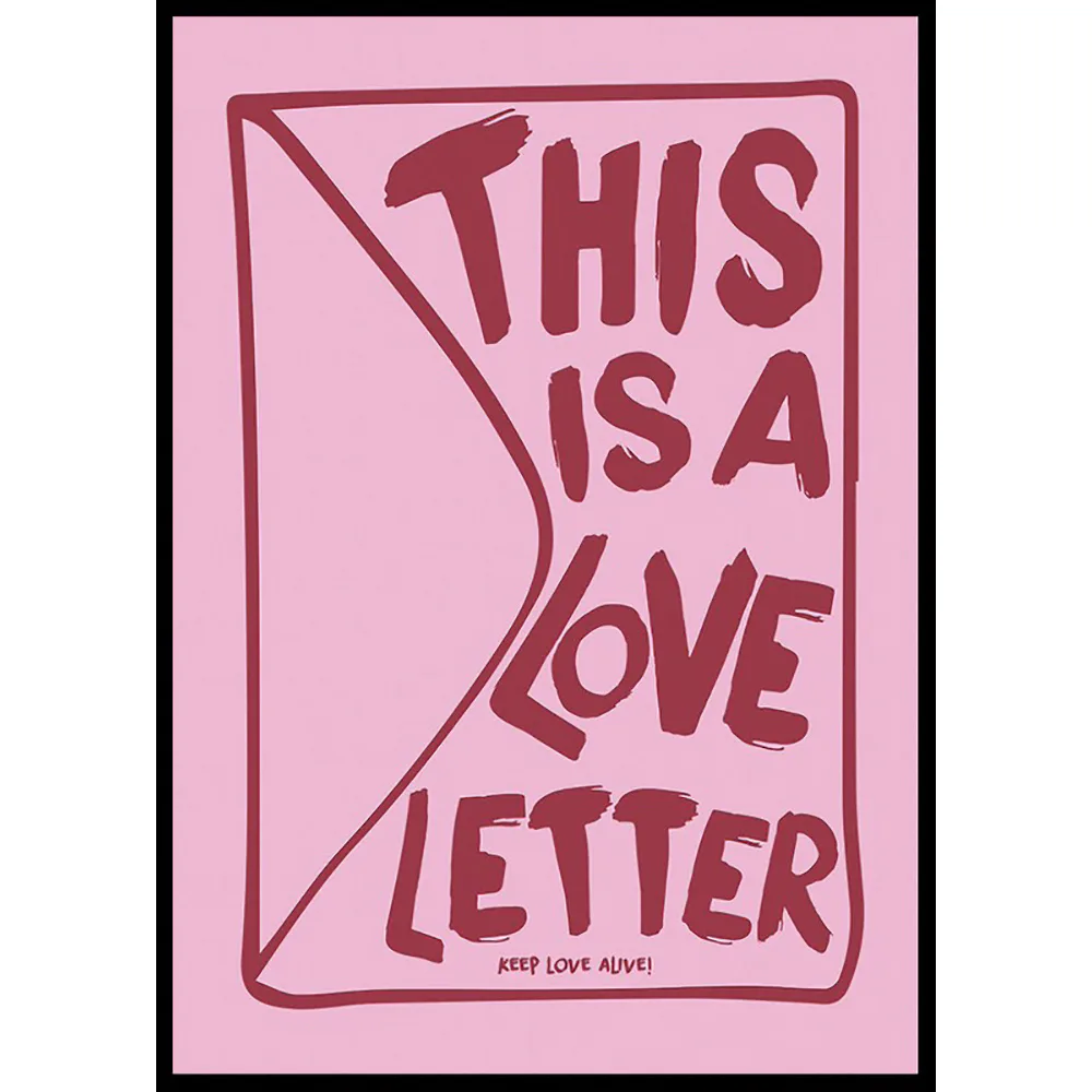 Poster Gallerix This Is A Love Letter