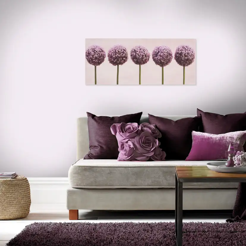 Tavla Art for the Home Alliums In A Row