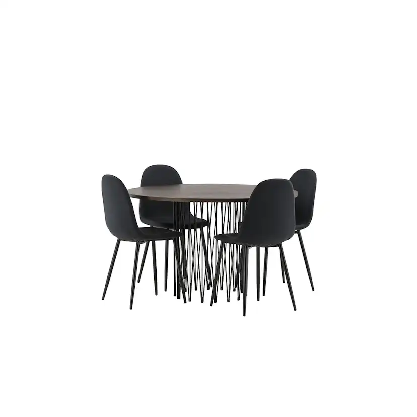 Matgrupp furniture/fashion Stone med 4 Polar Stolar
