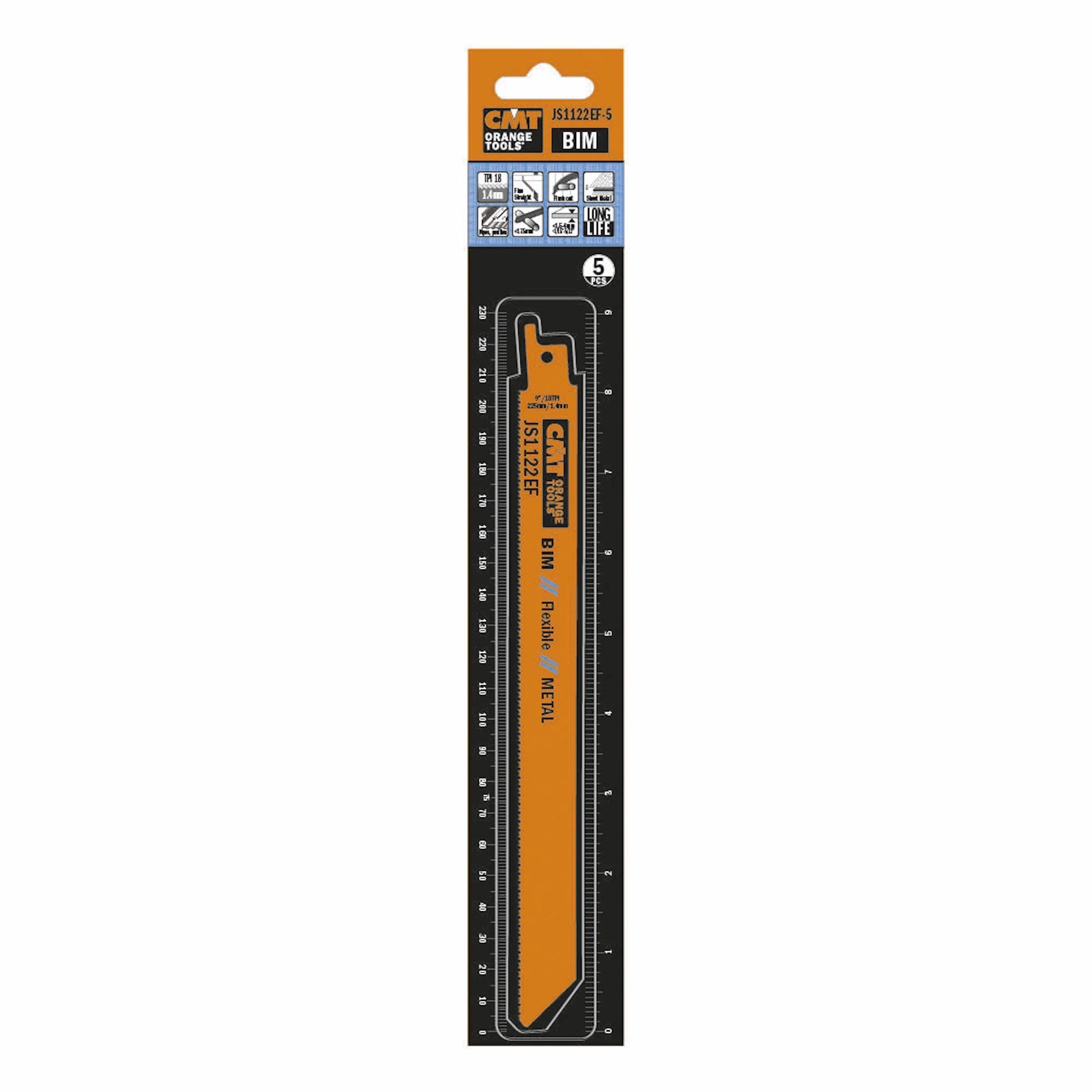 Tigersågblad CMT Orange Tools Metall BIM Flex 225 mm