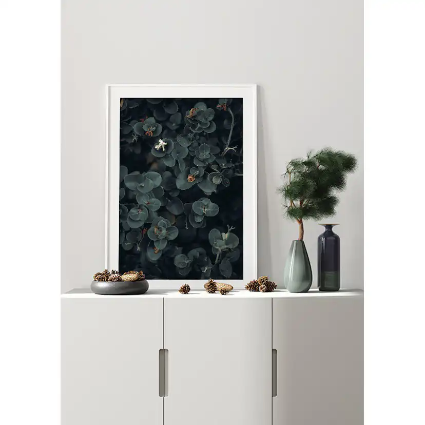 Poster Gallerix Dark And Green Botanical