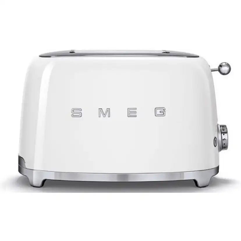 Frukostpaket Smeg Lilla Brödrost, Vattenkokare & Kaffebryggare Vit