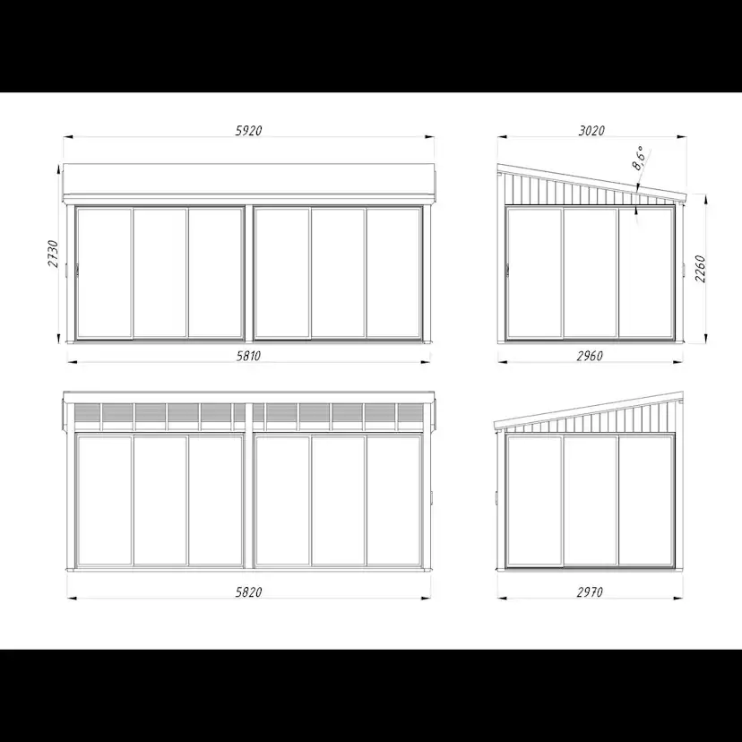 Uterum Palmako Lumi 17,3 m² (inv. 16,2 m²) Slide