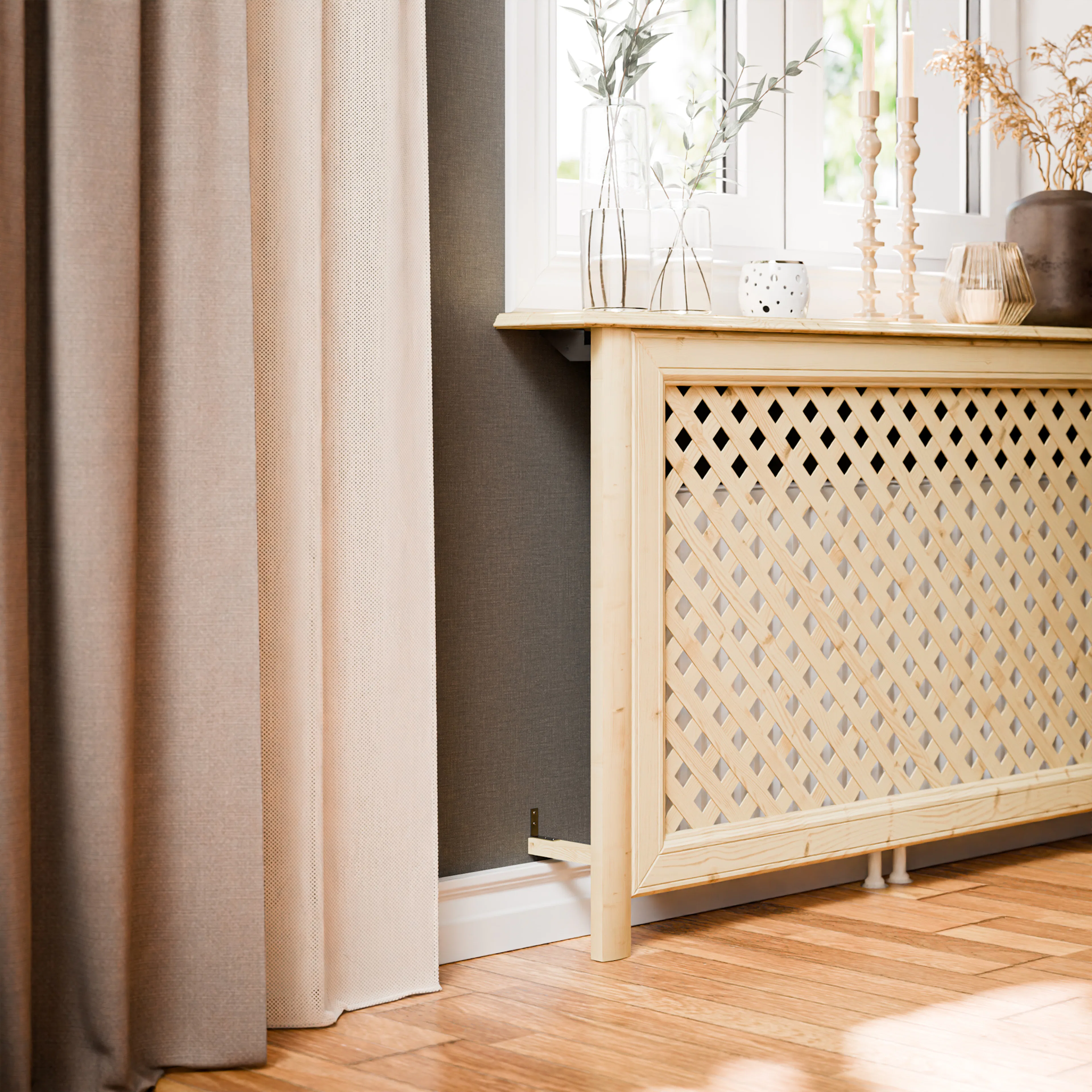 Benpar till Elementskydd Lundbergs Beda Obehandlad Furu FCS