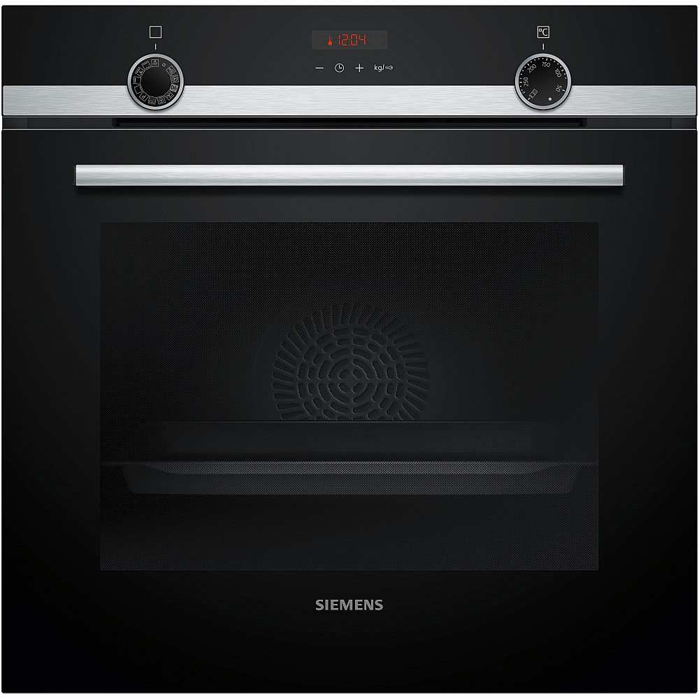 Ugn och Mikro Siemens iQ300 HQ574AER3 + BF523LMB1 Inbyggnadsugn Med Ångfunktion Svart