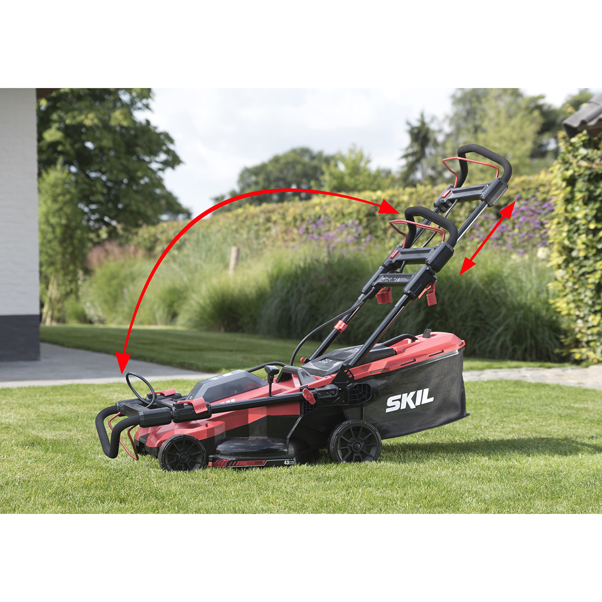 Gräsklippare SKIL 0140 CAA Kolborstfri Batteridriven