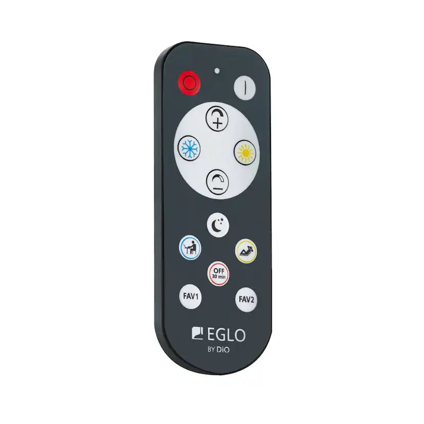 Taklampa Eglo Gafares Kvadrat Guldfärgad/Vit