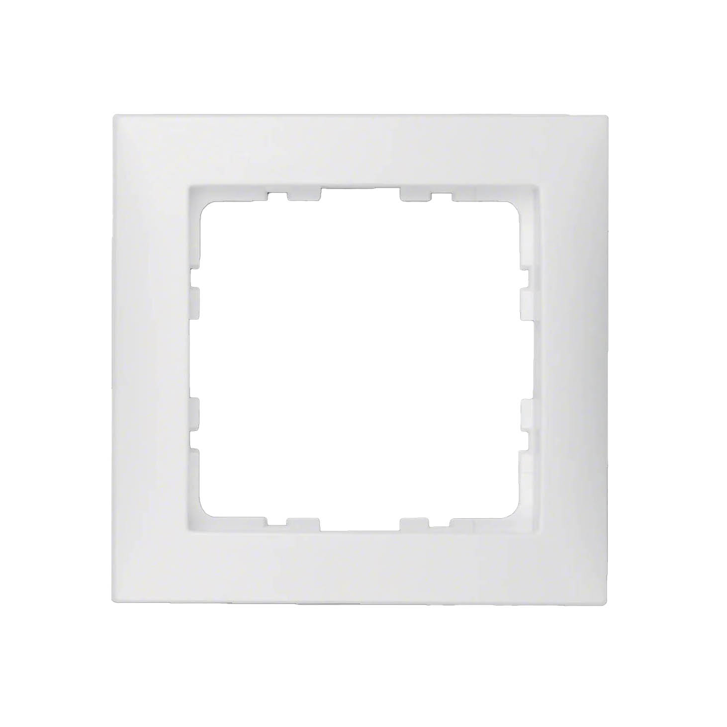 Kombinationsram Hager 1-fack i Plast S.1