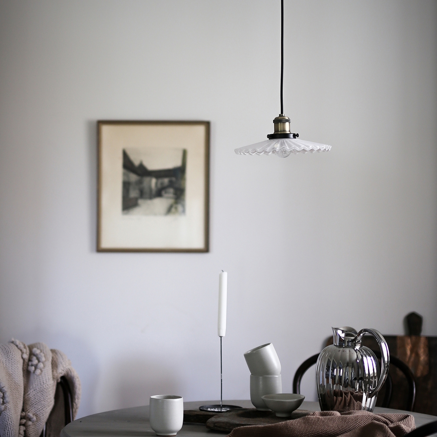 Taklampa Globen Lighting Cobbler Pendel