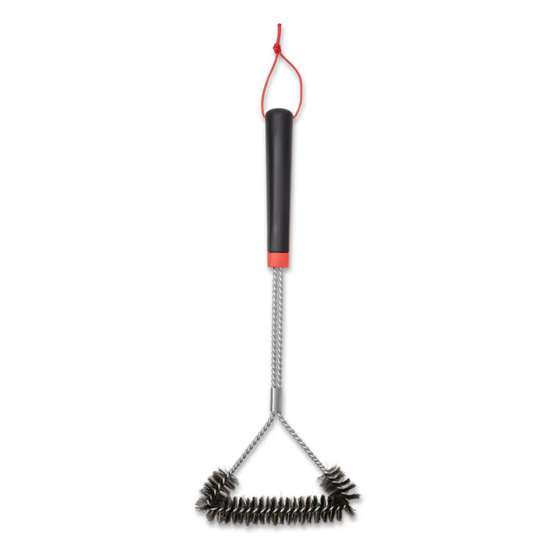 Grillborste Weber Tresidig Borste för Grillrengöring 46 cm