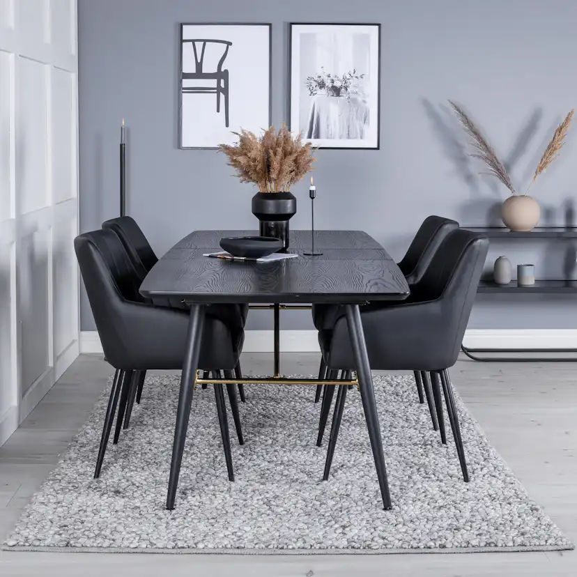 Matgrupp Venture Home Gold med 4st Comfort Stolar