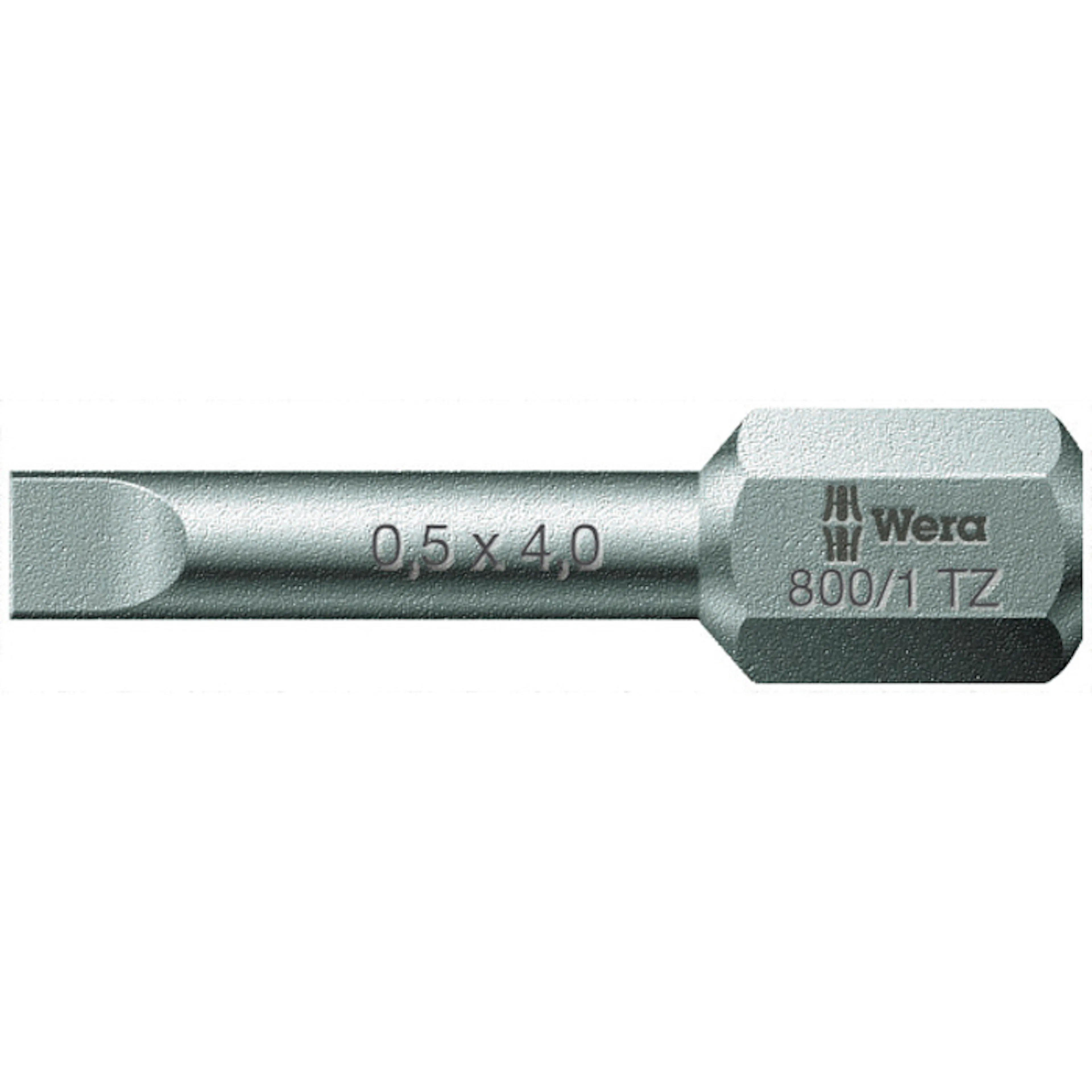 Bits Wera 800/1 Tz0,5X4 Längd 25Mm