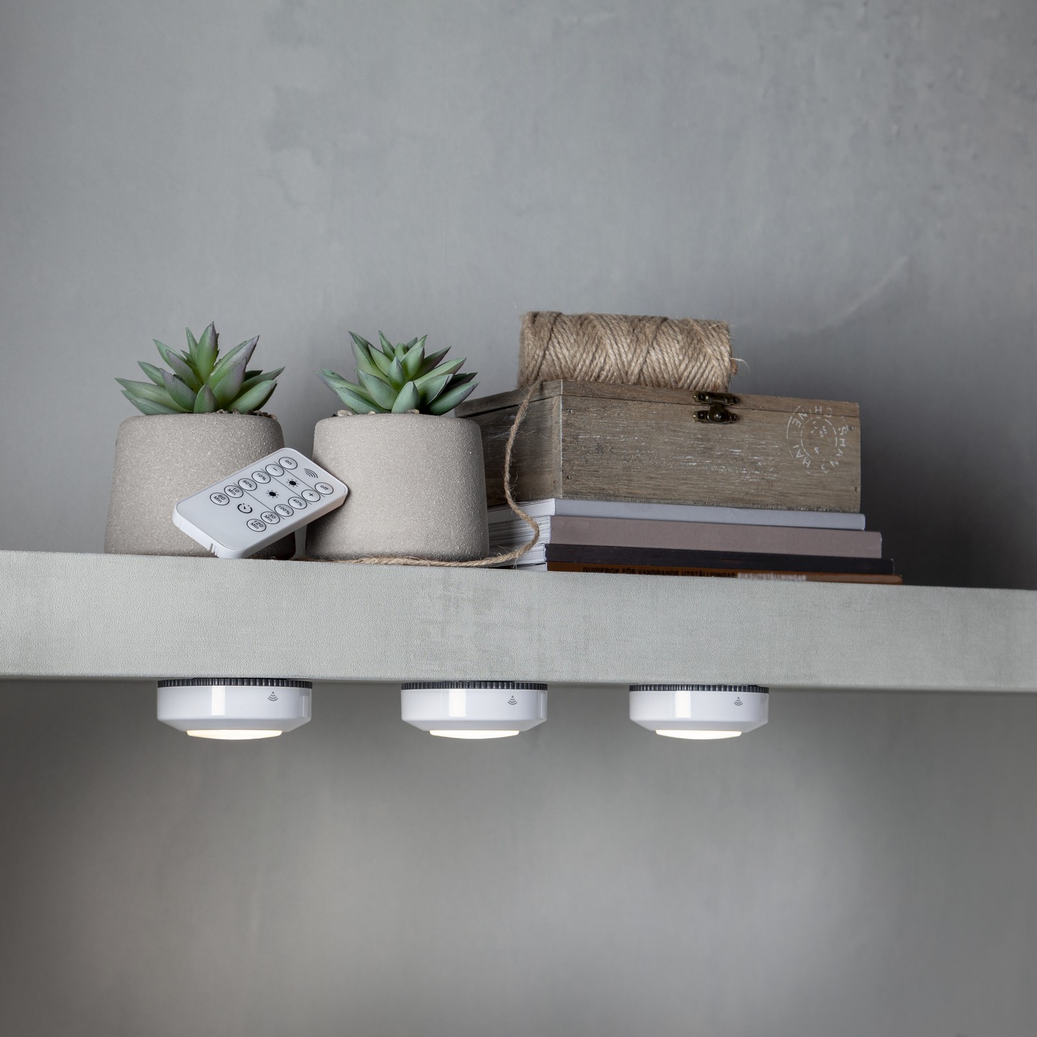 Batteridriven Spotlight Star Trading Functional 3-pack