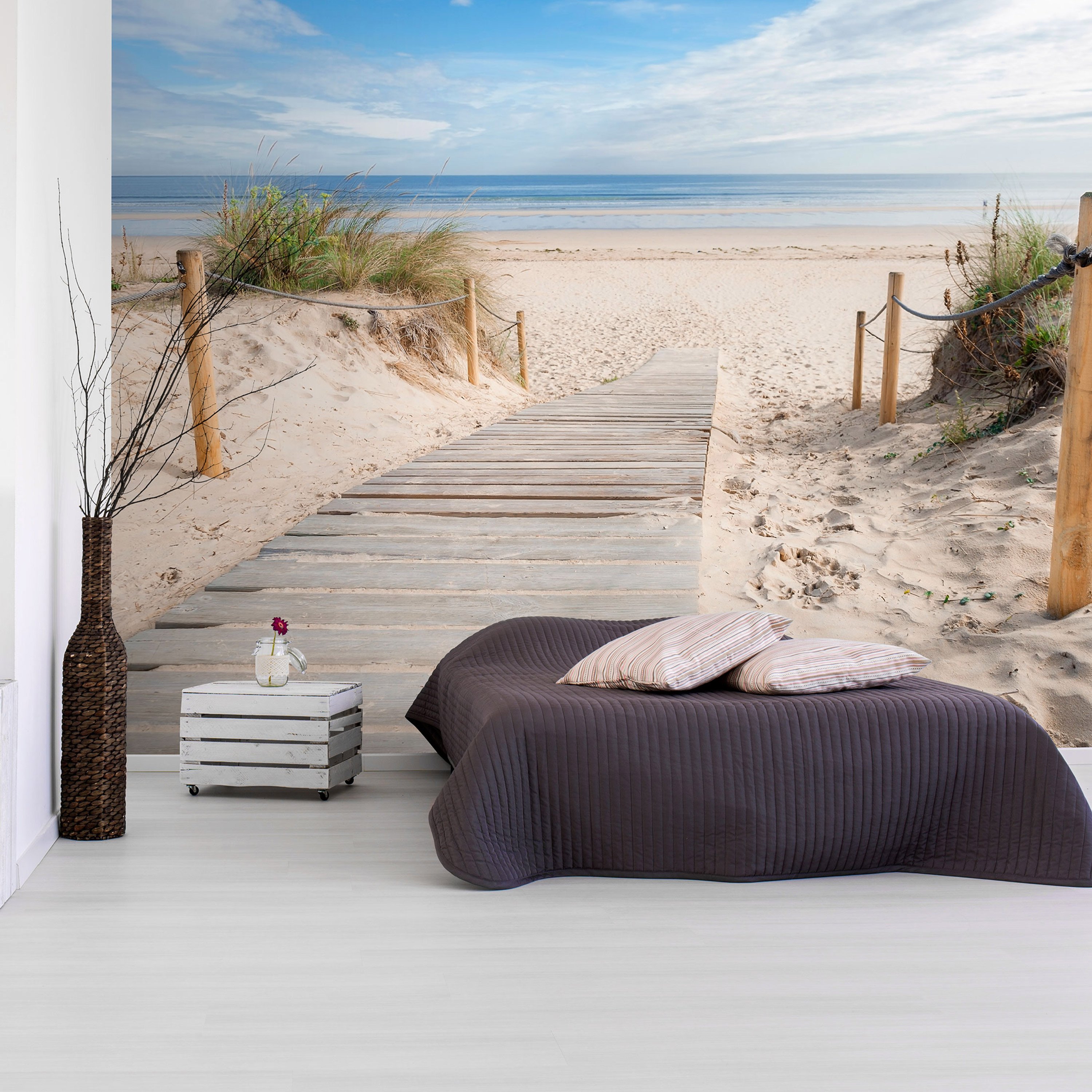 Fototapet Arkiio Självhäftande On The Beach