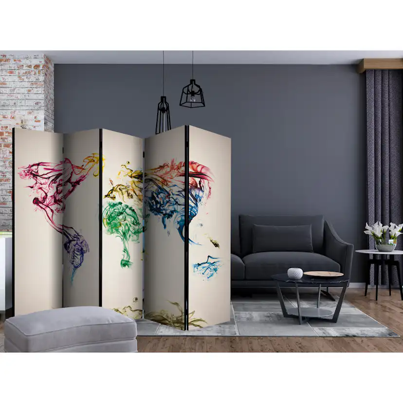 Rumsavdelare Arkiio Dancing Smoke Trails II 225x172 cm