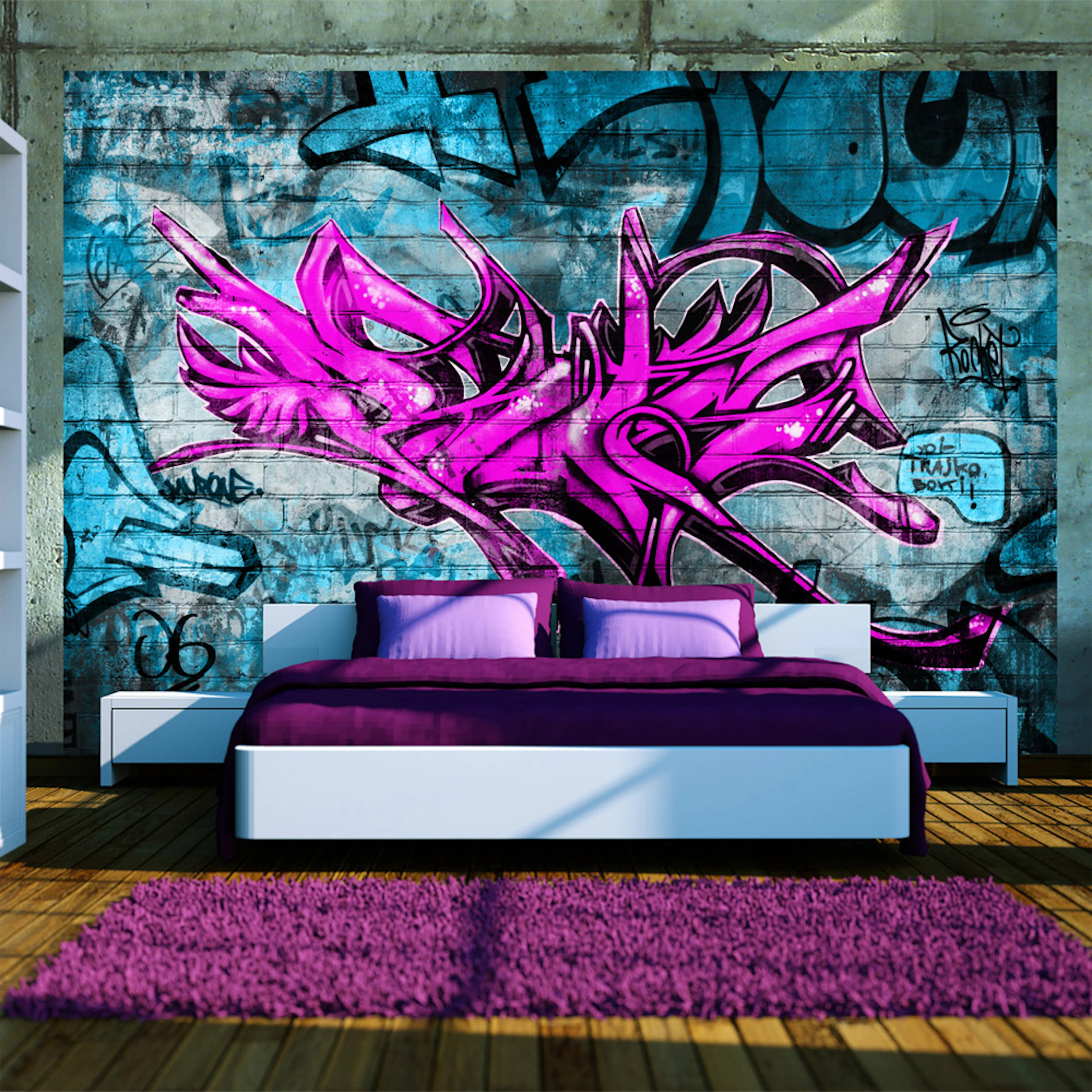 Fototapet Arkiio Anonymous Graffiti