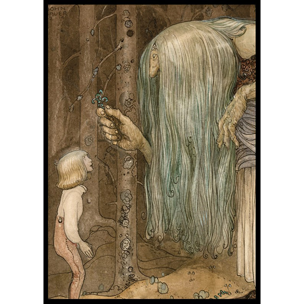Poster Gallerix Trollörten av John Bauer
