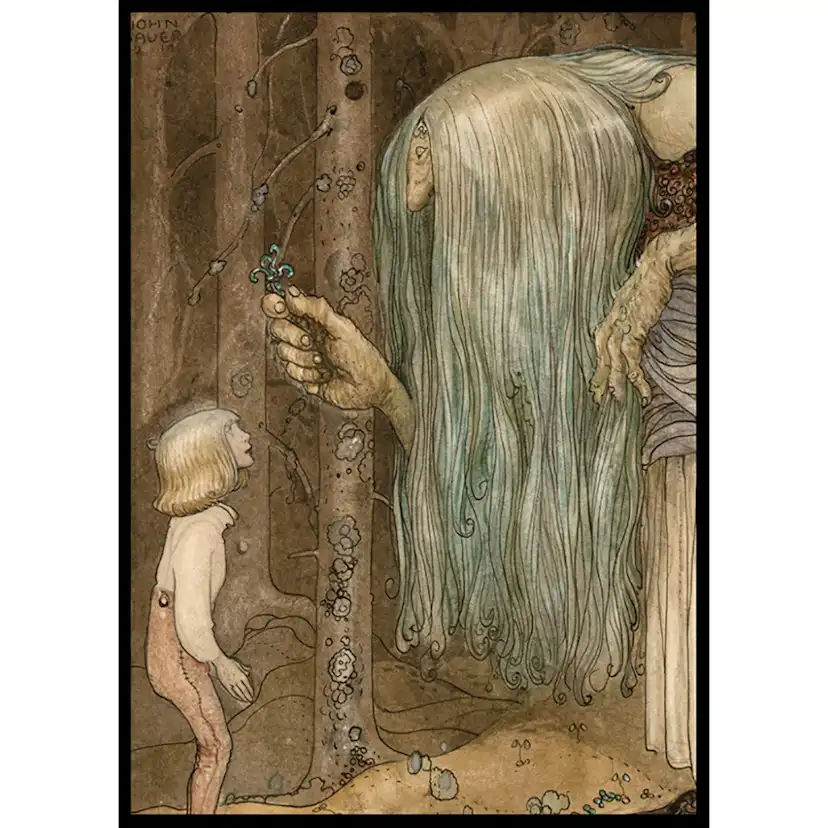 Poster Gallerix Trollörten av John Bauer