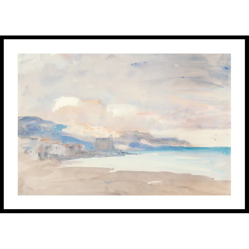 View Of Nice By Hercules Brabazon Brabazon 50x70 50x70 cm